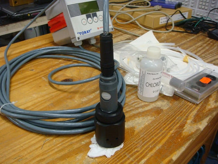 Monec D 9100 POLYMETRON 9184 Chloromat Chlorine Monitor