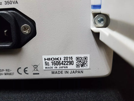 Hioki MR8827 Memory HiCorder, 8966×16, L9197×32 (2290)