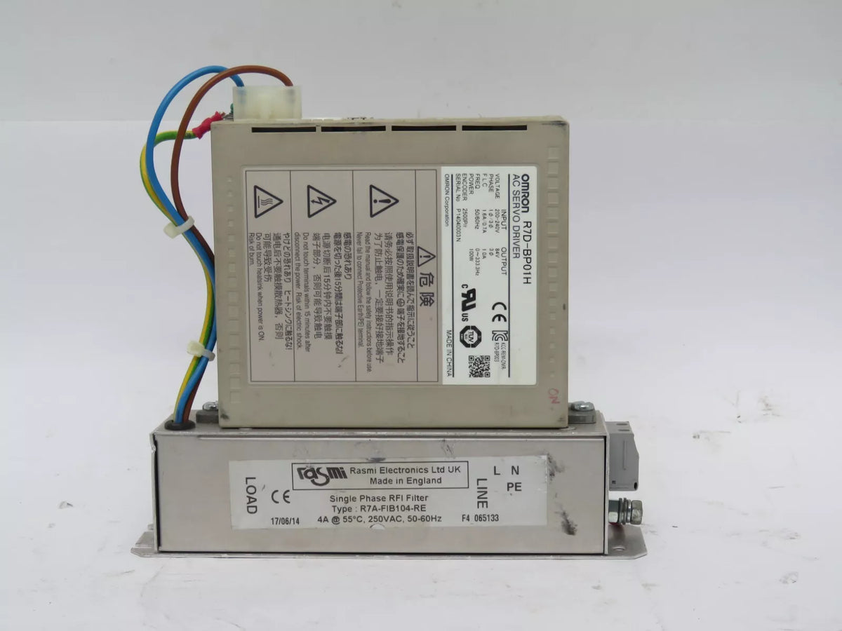 OMRON R7D-BP01H AC Servo Drive 100W 50/60HZ