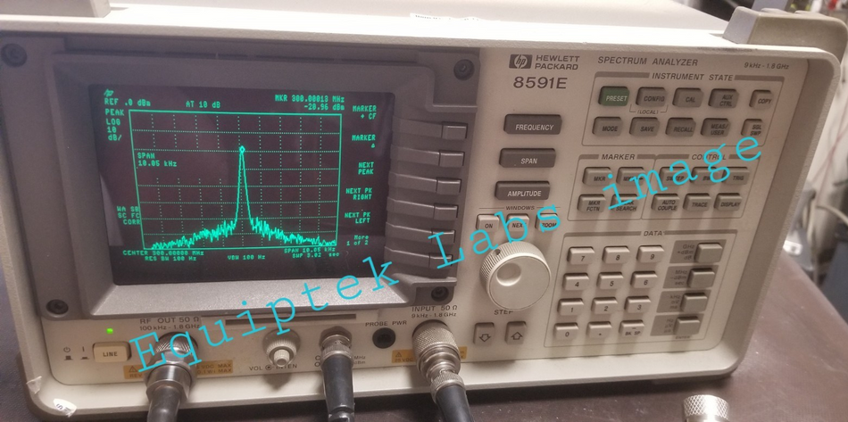 HP 8591E Spectrum Analyzer with Tracking Generator 1.8 GHz