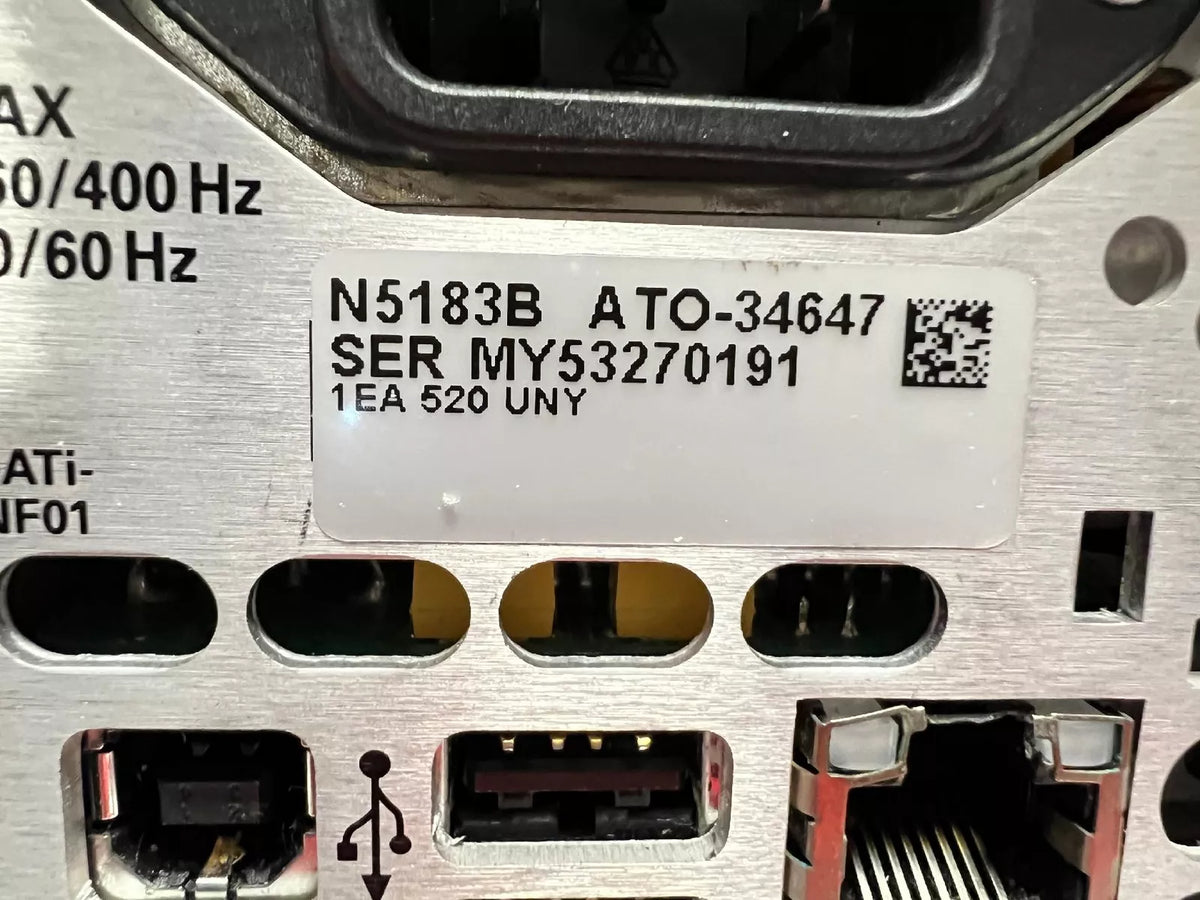 Agilent/Keysight N5183B MXG XSeries Signal Generator 9kHz-20GHz