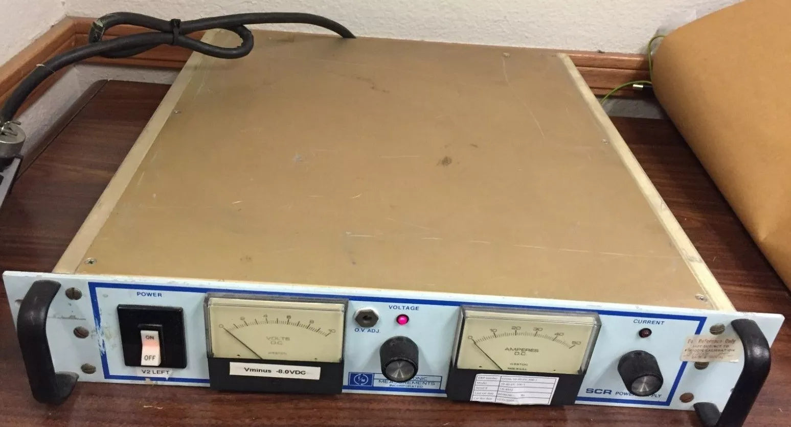 Variable Adjustable DC Power Supply SCR 10-40-OV-0300-1