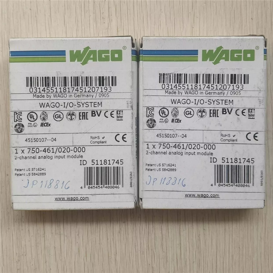 1 PC NEW WAGO 750-461-020-000 Module #B3341 CL