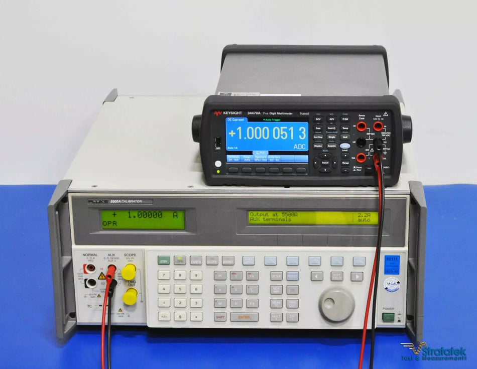 Keysight 34470A 7.5 Digit Multimeter NIST Calibrated Truevolt 7/12 Digit DMM
