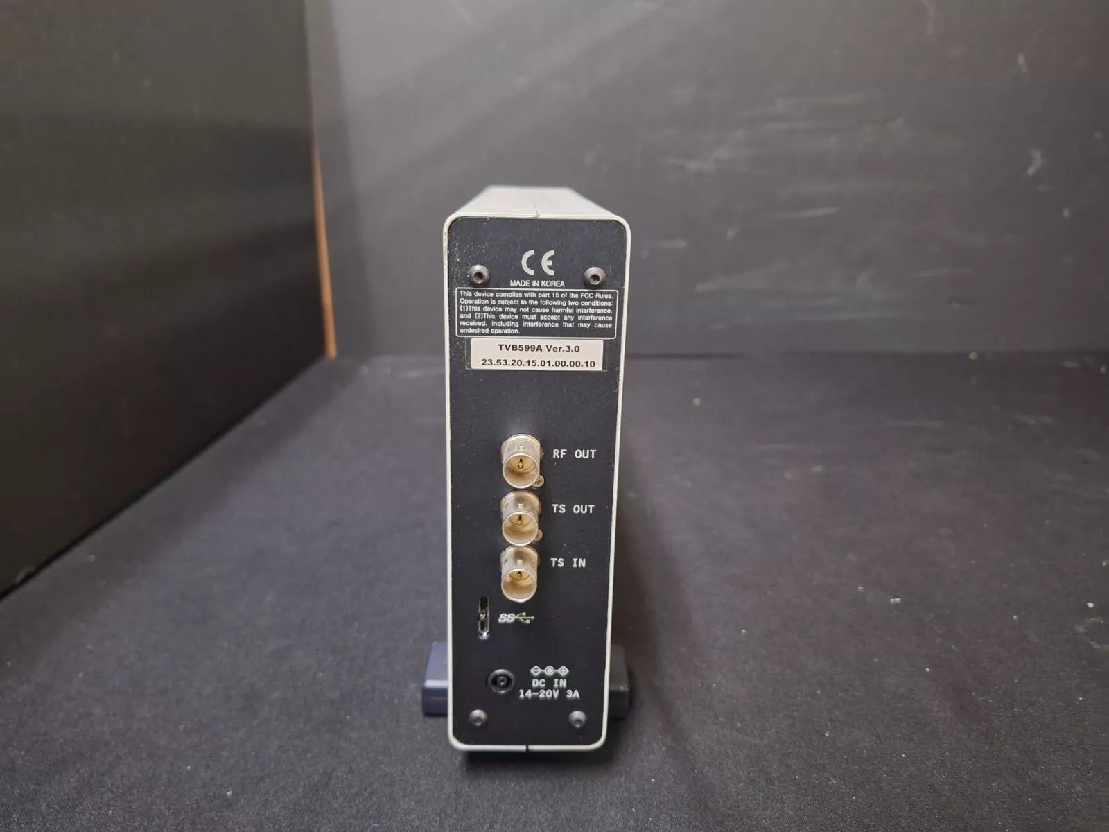 Teleview TVB599A Ver.3.0 USB DTV Modulator Untested (00.10)