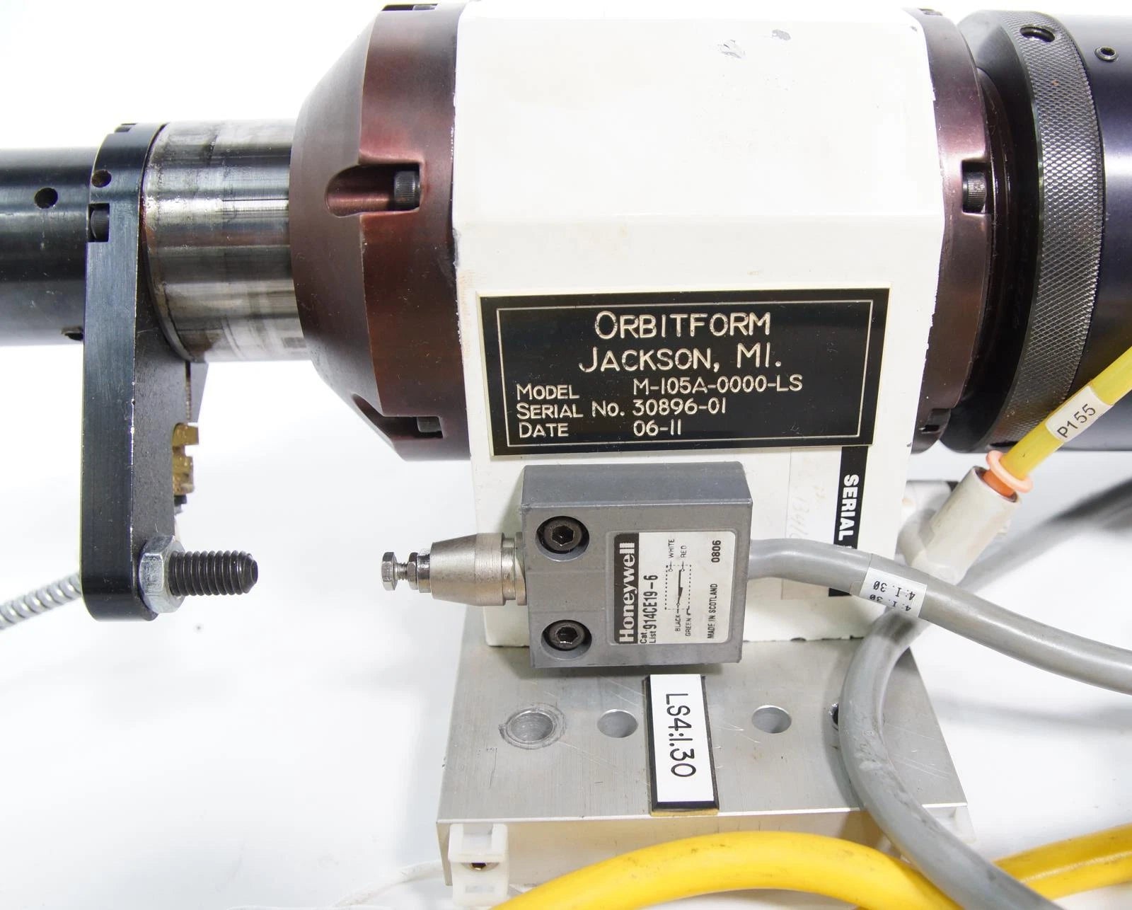 Orbitform M-105A-000-LS Pneumatic Powerhead for Orbital Riveting