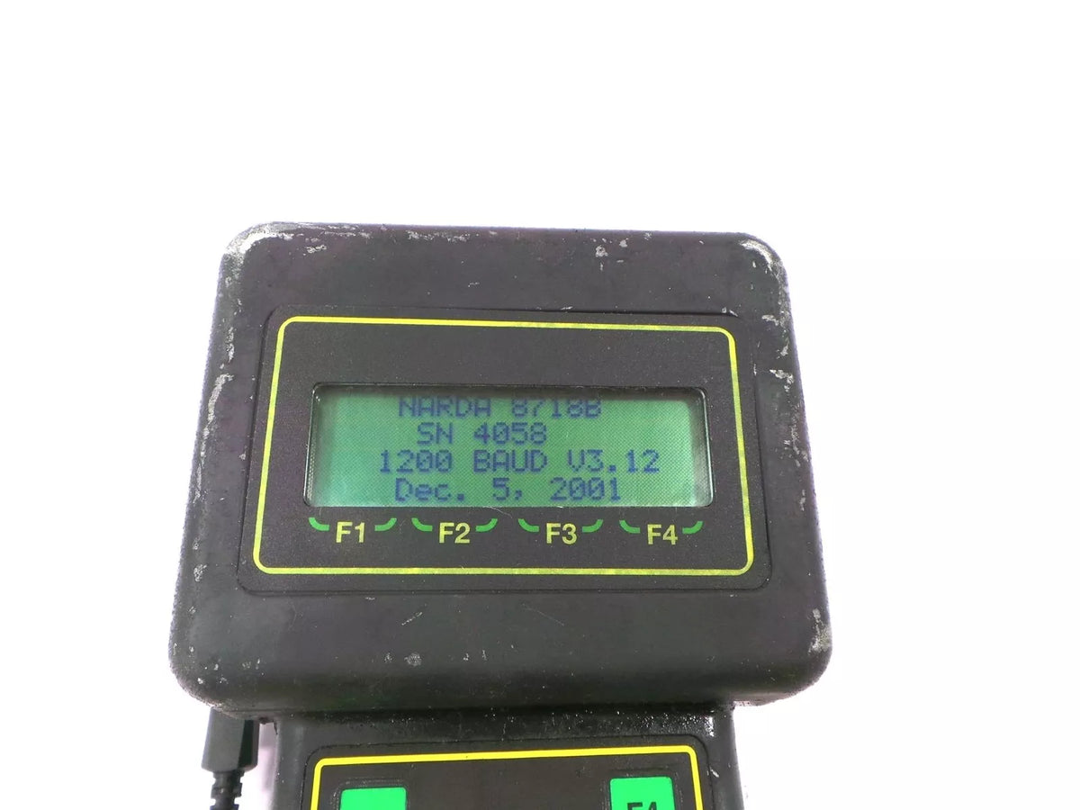 Narda 8718B Electromagnetic Survey Meter with Case