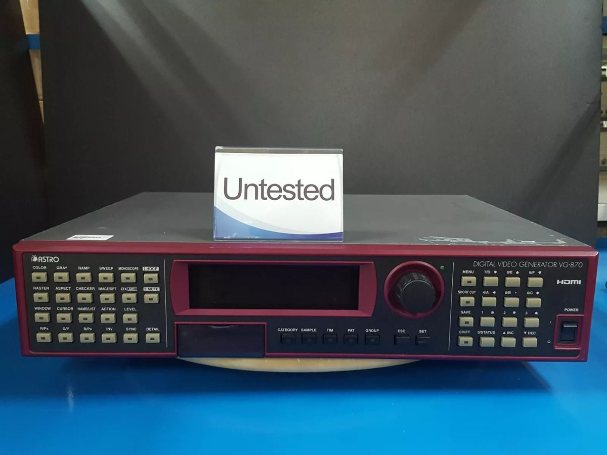 Astro-Design VG-870 Digital Video Generator (6024)