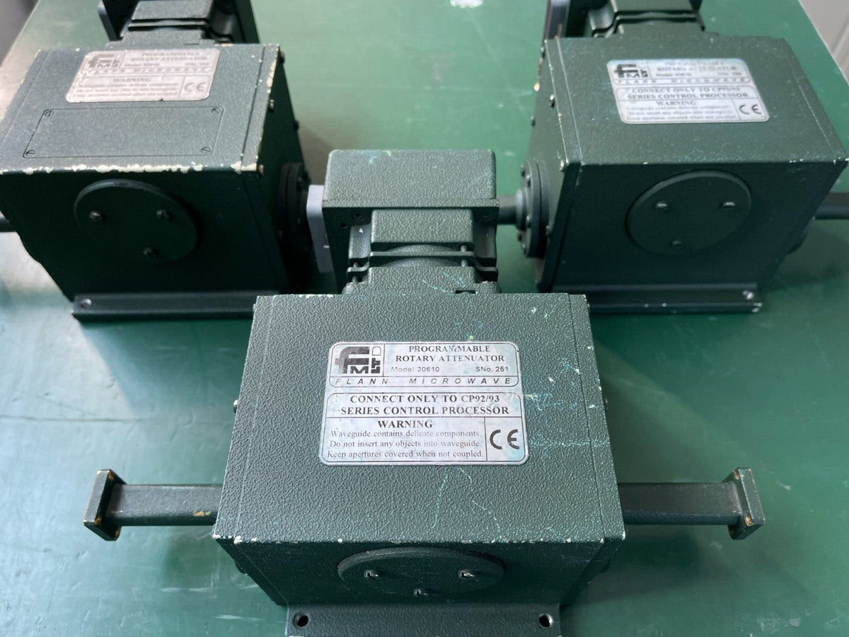 FMI Flann Microwave Programmable Rotary Attenuator Model 20610 - XG eqpt