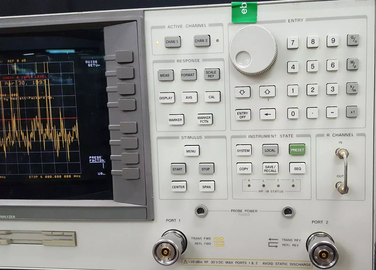 HP Agilent 8702D Lightwave Communication Analyzer OPT 006 (AS-IS)