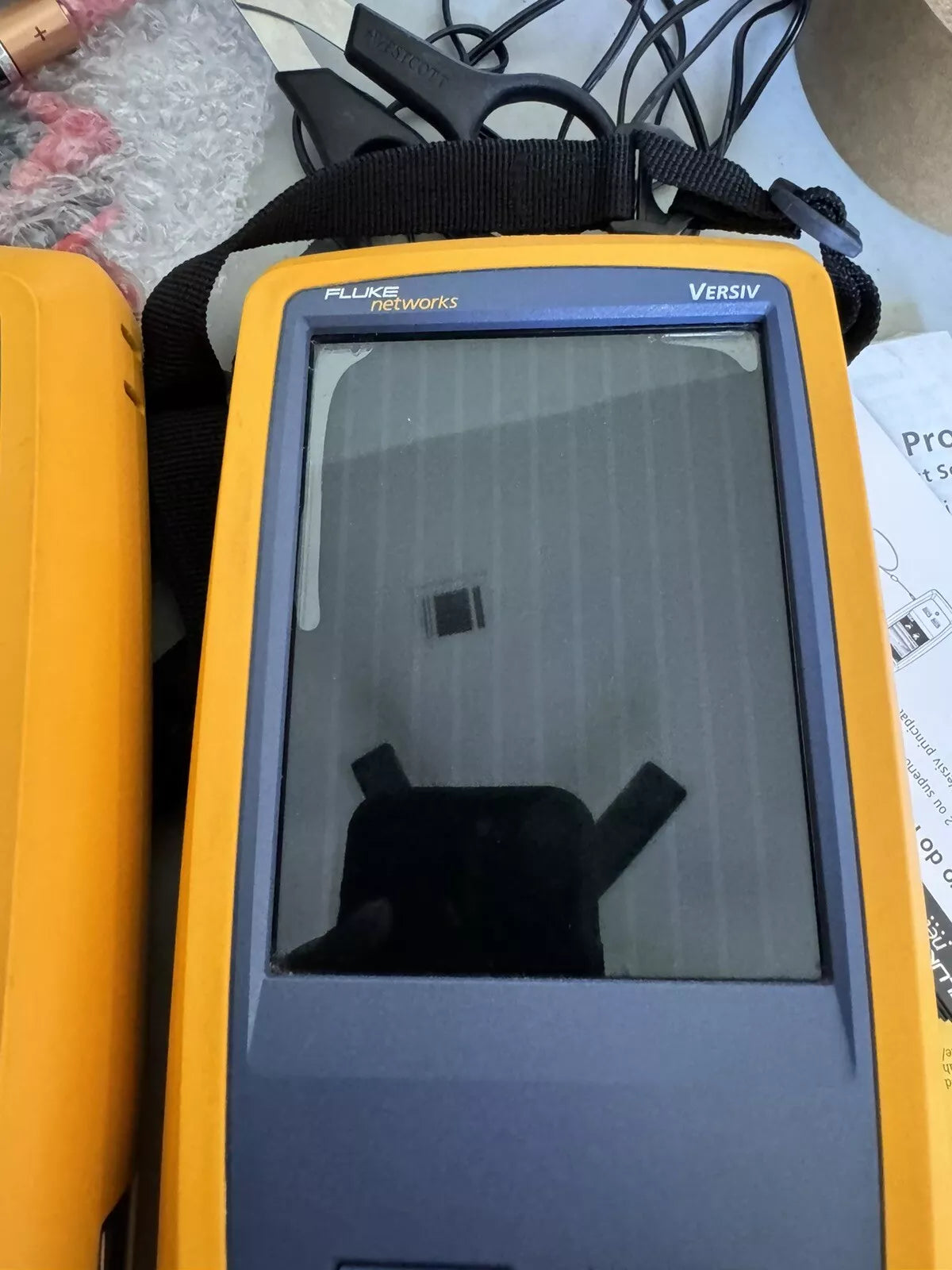 Fluke Networks DSX-5000 Versiv Cat6 Cable Certifier Tester Kit & FI-1000-Kit