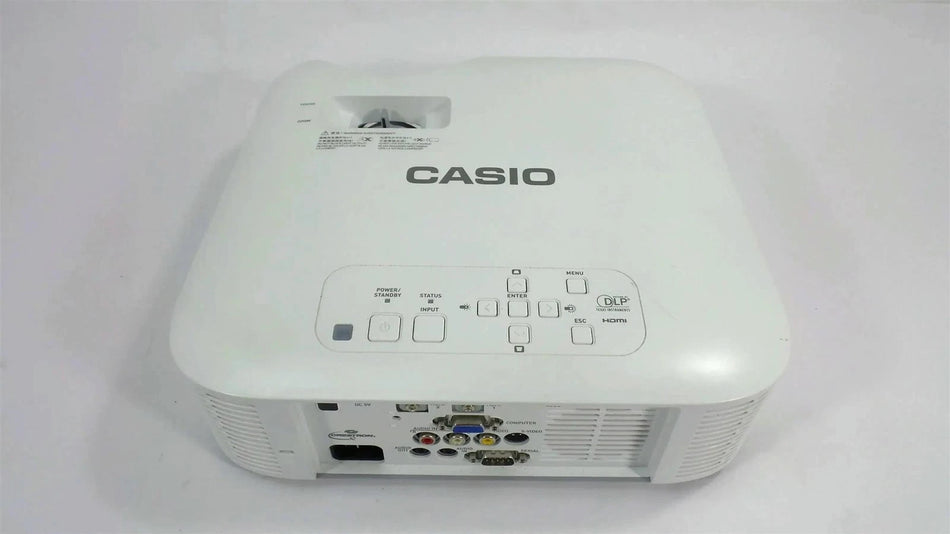 Casio XJ-F100W WXGA DLP Projector - 3500 Lumens - Light Timer: 1900 Hours