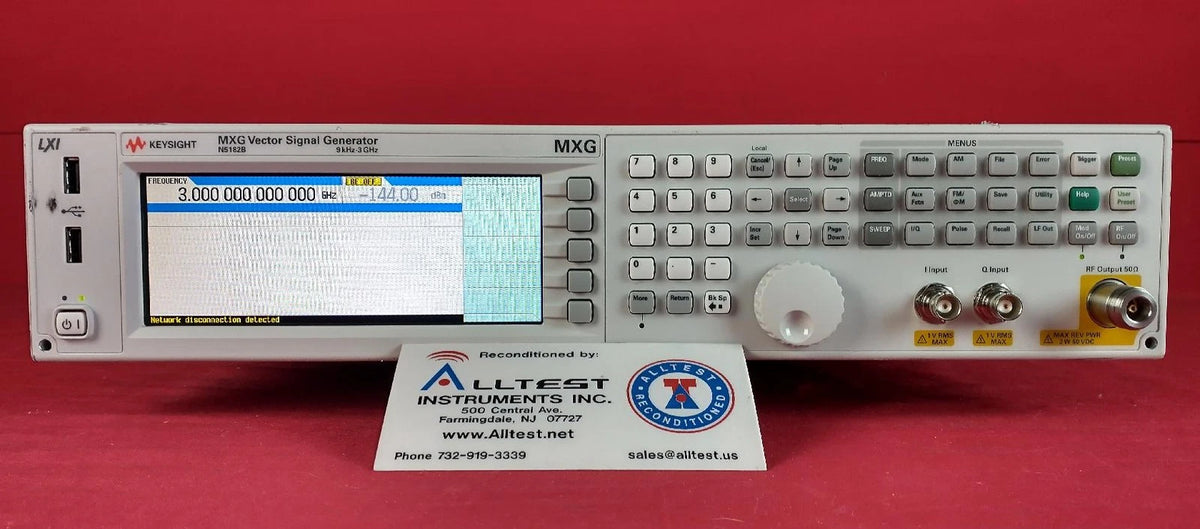 Keysight N5182B 503 MY56200459 MXG X-Series RF Vector Signal Generator OPTIONS