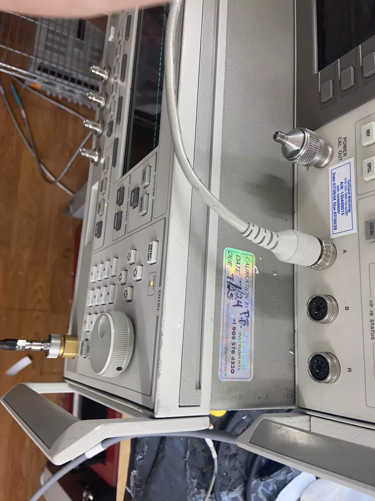 83650A OPT 8 1 Hz Res, Calibrated! 10MHz-50GHz Internal Pulse/Ext AM/FM