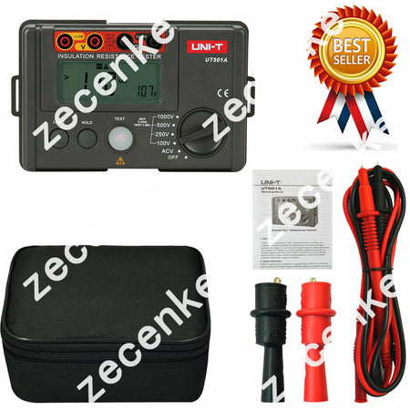UNI-T UT501A 1000V Insulation Resistance Meter Ground Tester Megohmmeter VoltKd