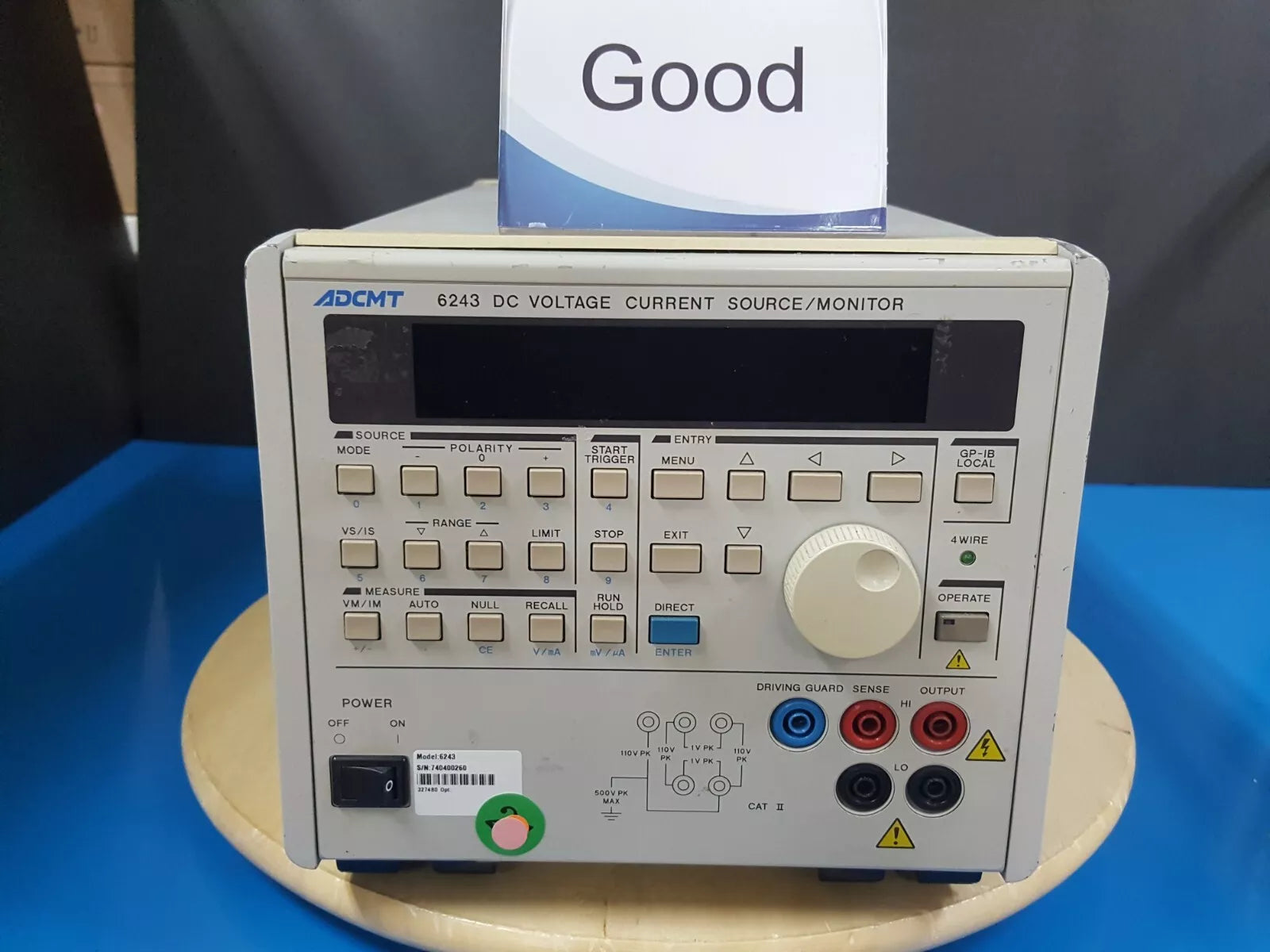 その他 ADCMT 6240A DC VOLTAGE CURRENT SOURCE その他 ADCMT 6240A DC VOLTAGE CURRENT SOURCE DC Voltage Current