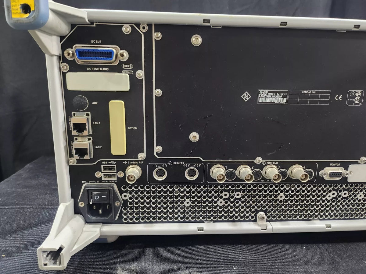 R&S ZVB8 Vector Network Analyzer 300 kHz to 8 GHz As-is (0363)