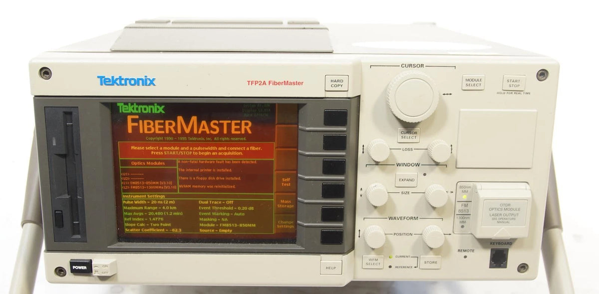Tektronix TFP2A FiberMaster Optical Time-Domain Reflectometer