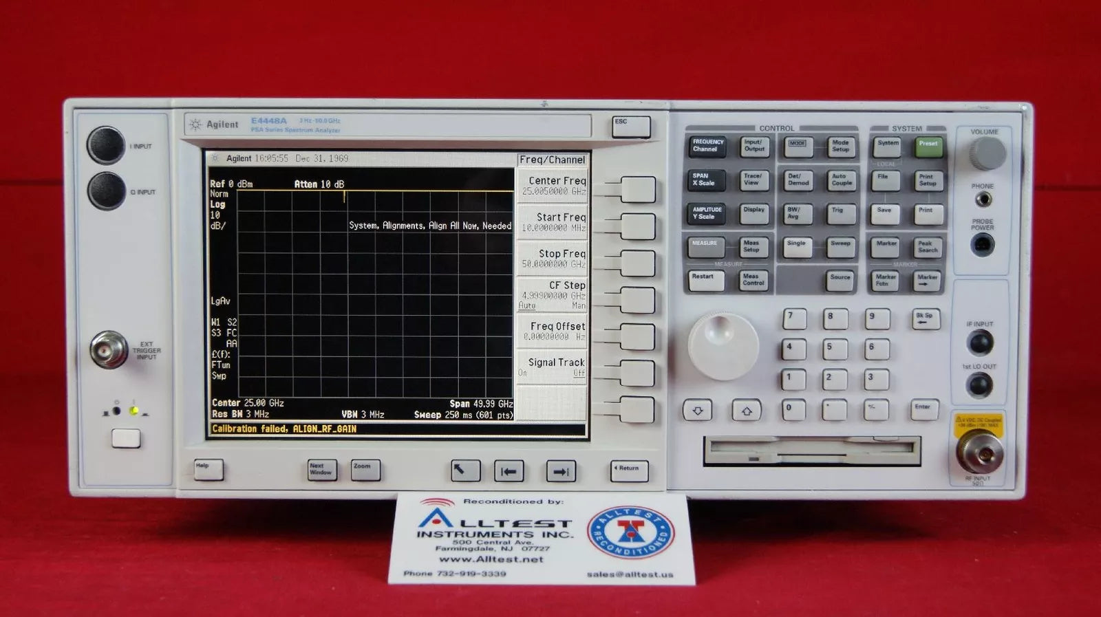 Agilent Keysight E4448A Spectrum Analyzer PSA Series US44020399
