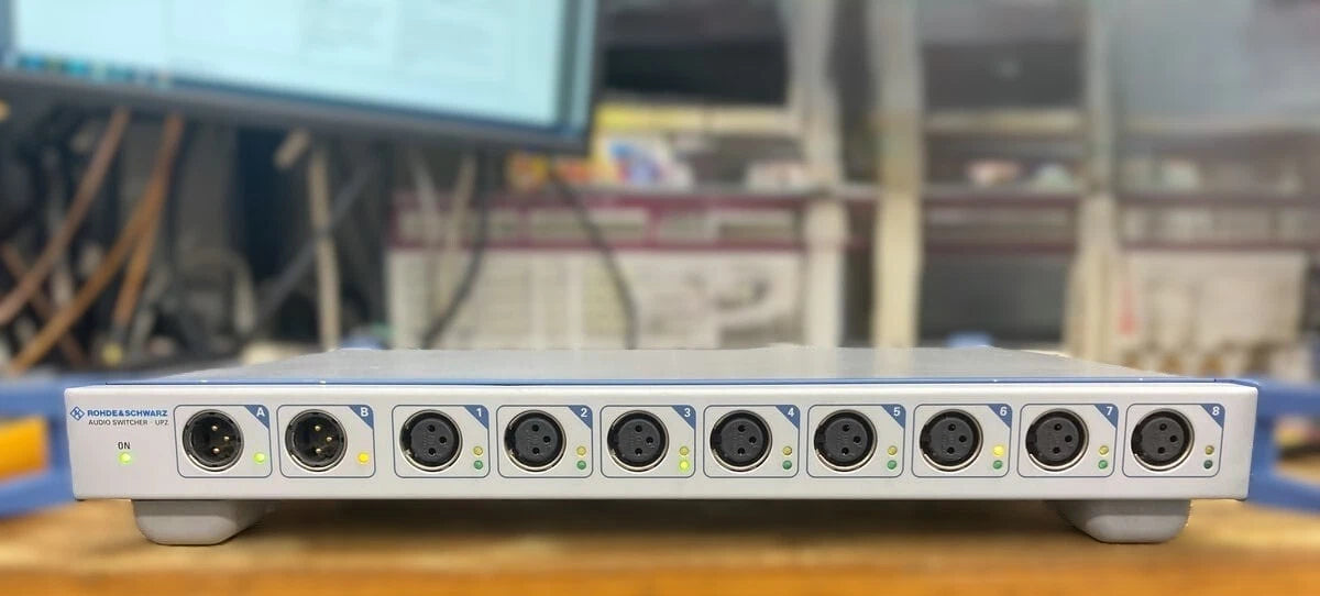 Rohde&Schwarz UPZ Audio Input Switcher - Efficient Audio Signal Routing