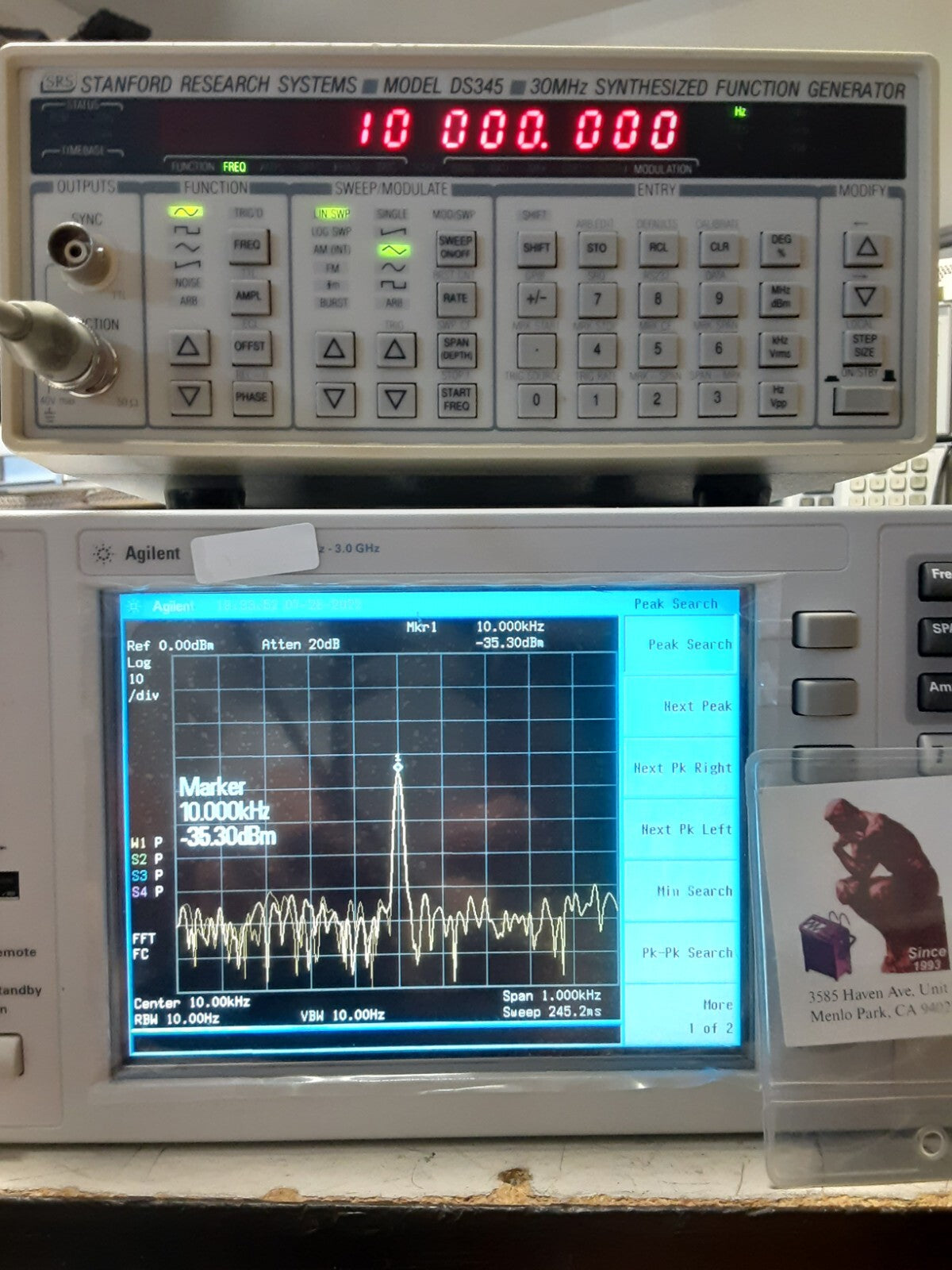 30MHz Synthesized Waveform Generator