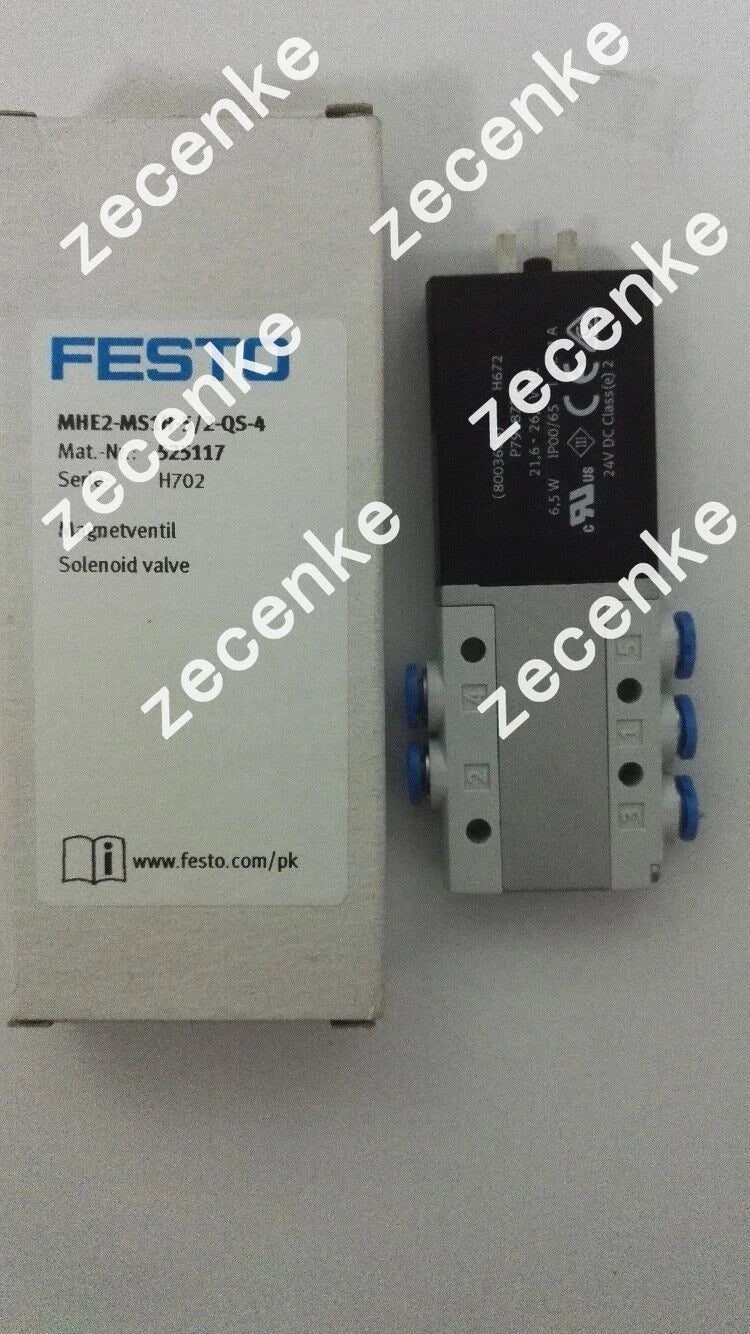FESTO MHE2-MS1H-5/2-QS-4 525117 Solenoid Valve