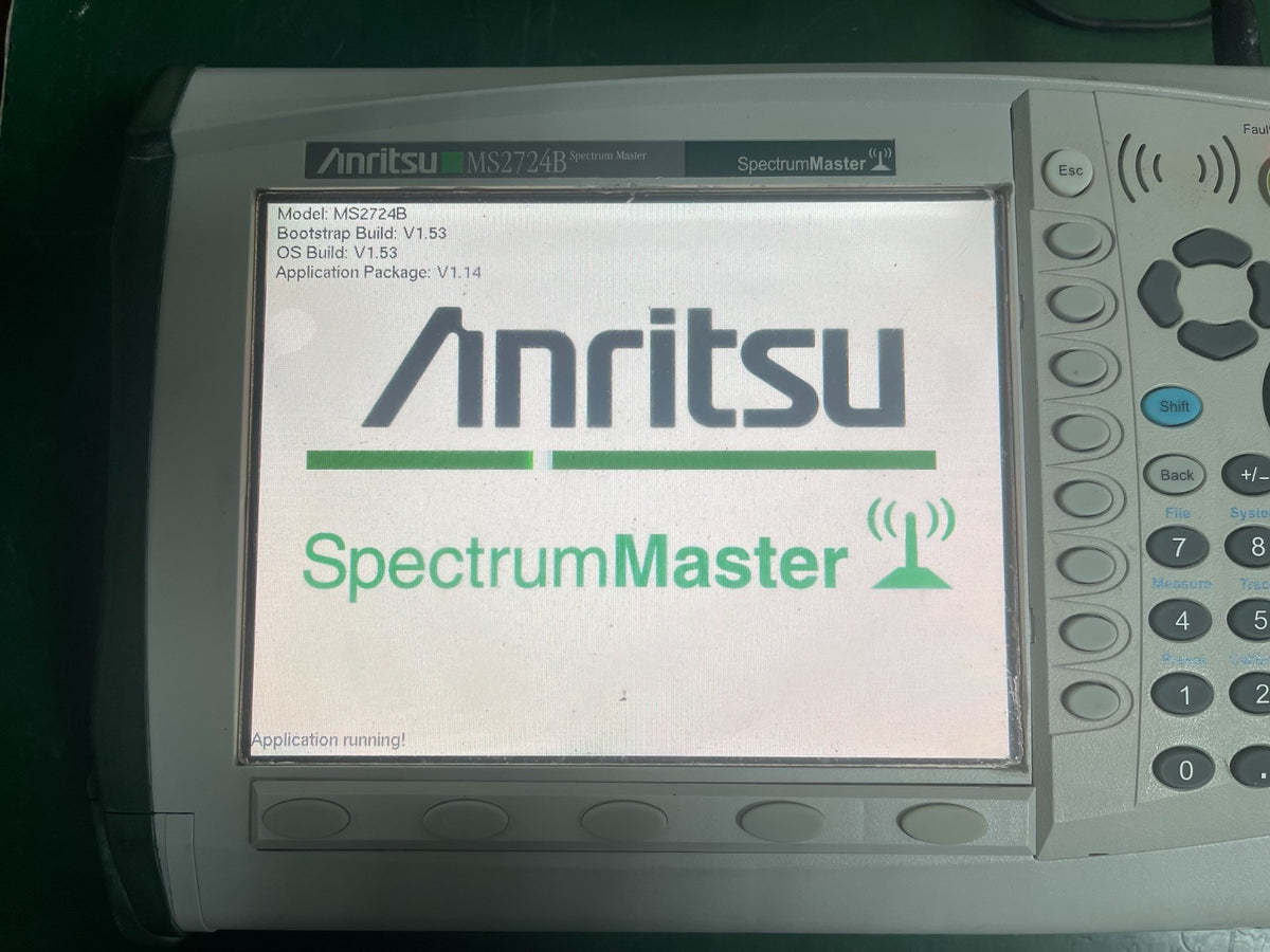 Anritsu MS2724B Spectrum Master _4121 - XG eqpt