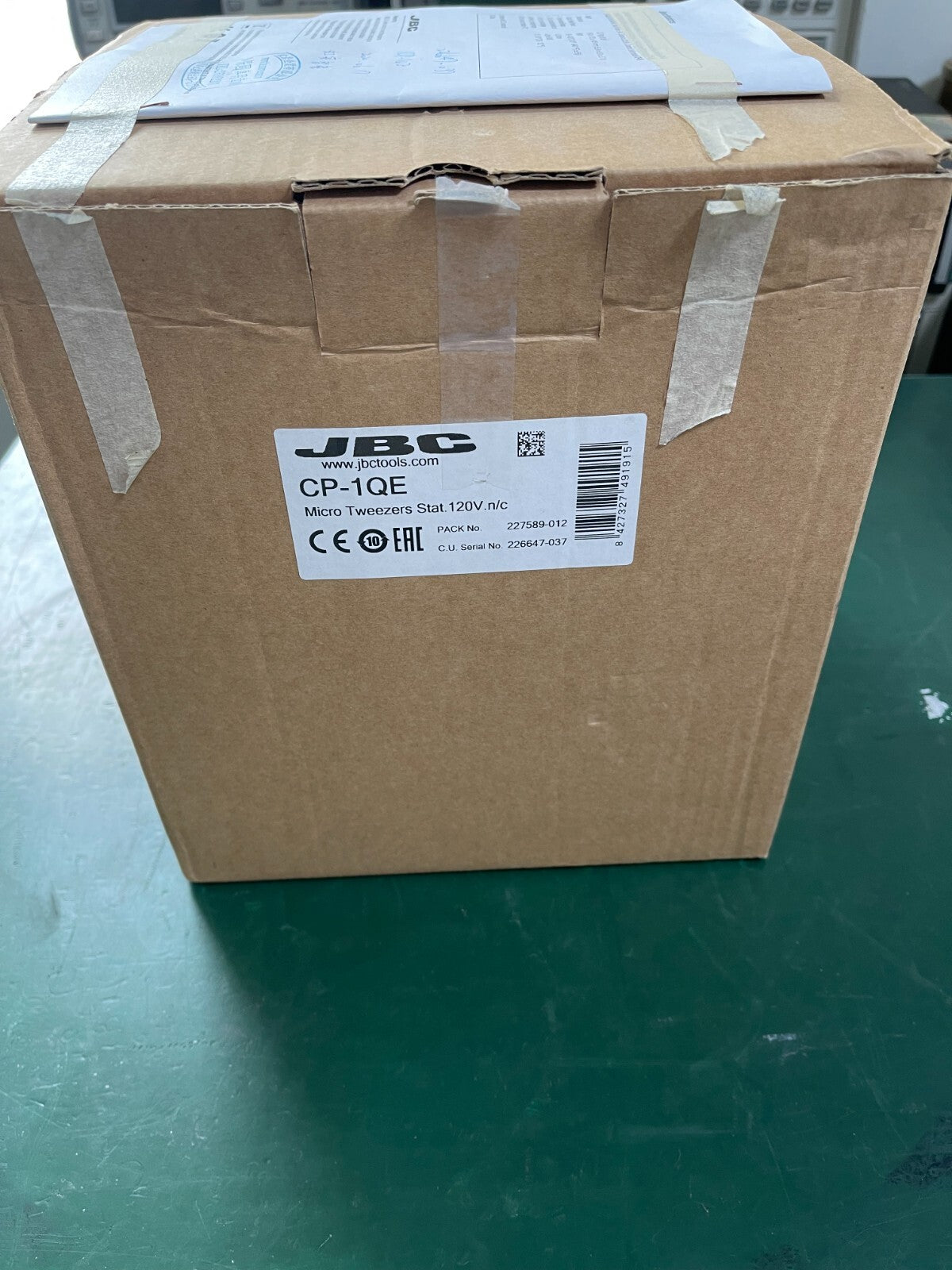 JBC CP-1QE - Compact Series, Micro Tweezer Station 120VAC