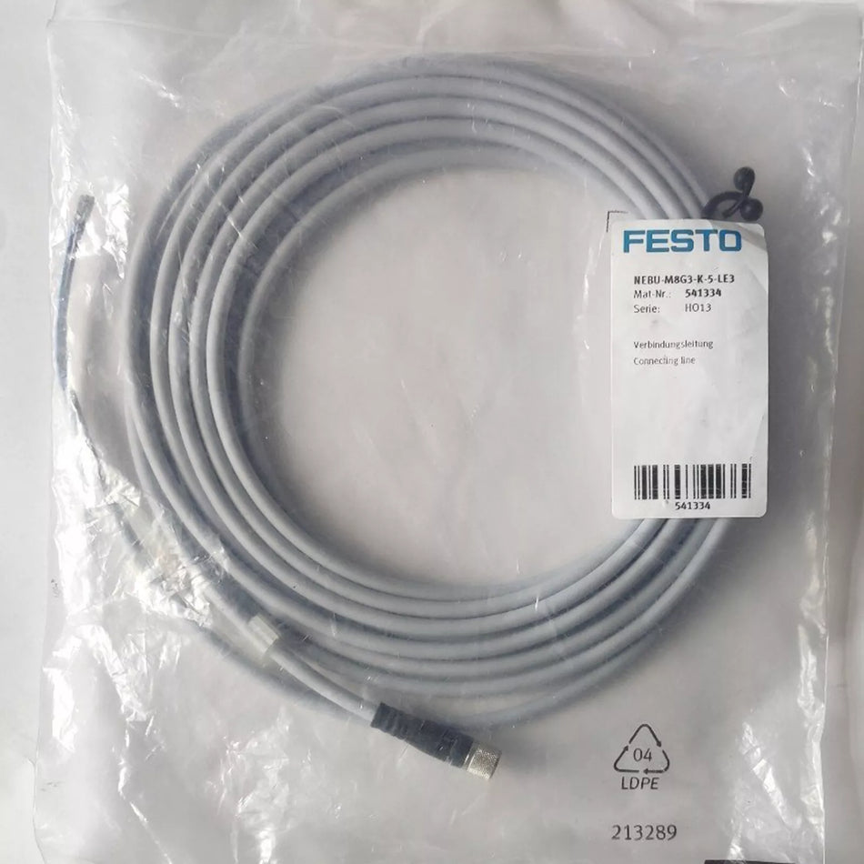 Festo NEBU-M8G3-K-5-LE3 541334 Connecting Cable