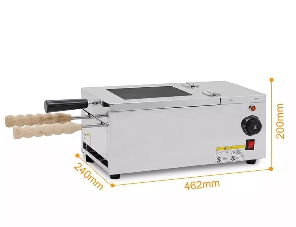 Electric Hungarian Kurtos Kalacs Chimney Cake Oven Roll Grill Machine