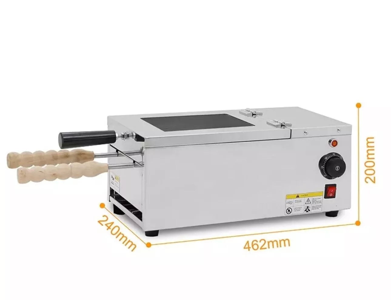 Electric Hungarian Kurtos Kalacs Chimney Cake Oven Roll Grill Machine