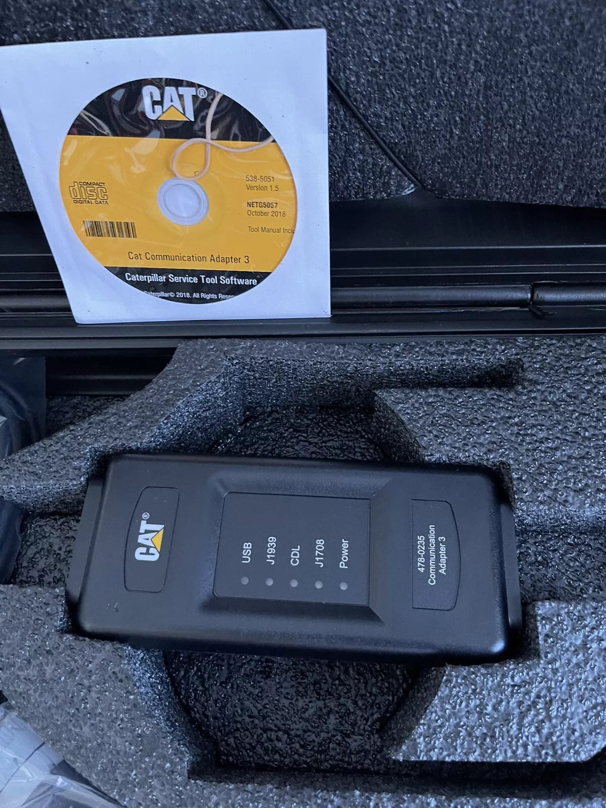 Genuine OEM (538-5051) Cat® Communication Adapter 3 Toolkit