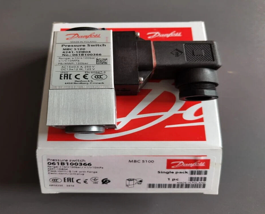 Danfoss 061B100366 Pressure Switch MBC 5100