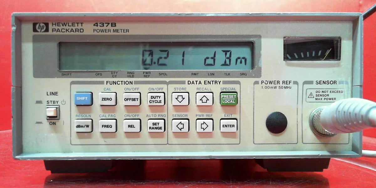 HP - Agilent - Keysight 437B-003 Power Meter SN:3125U12617 - XG eqpt