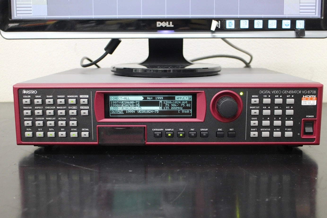 ASTRO DESIGN VG870B 2K 4K Programmable Video Signal Generator