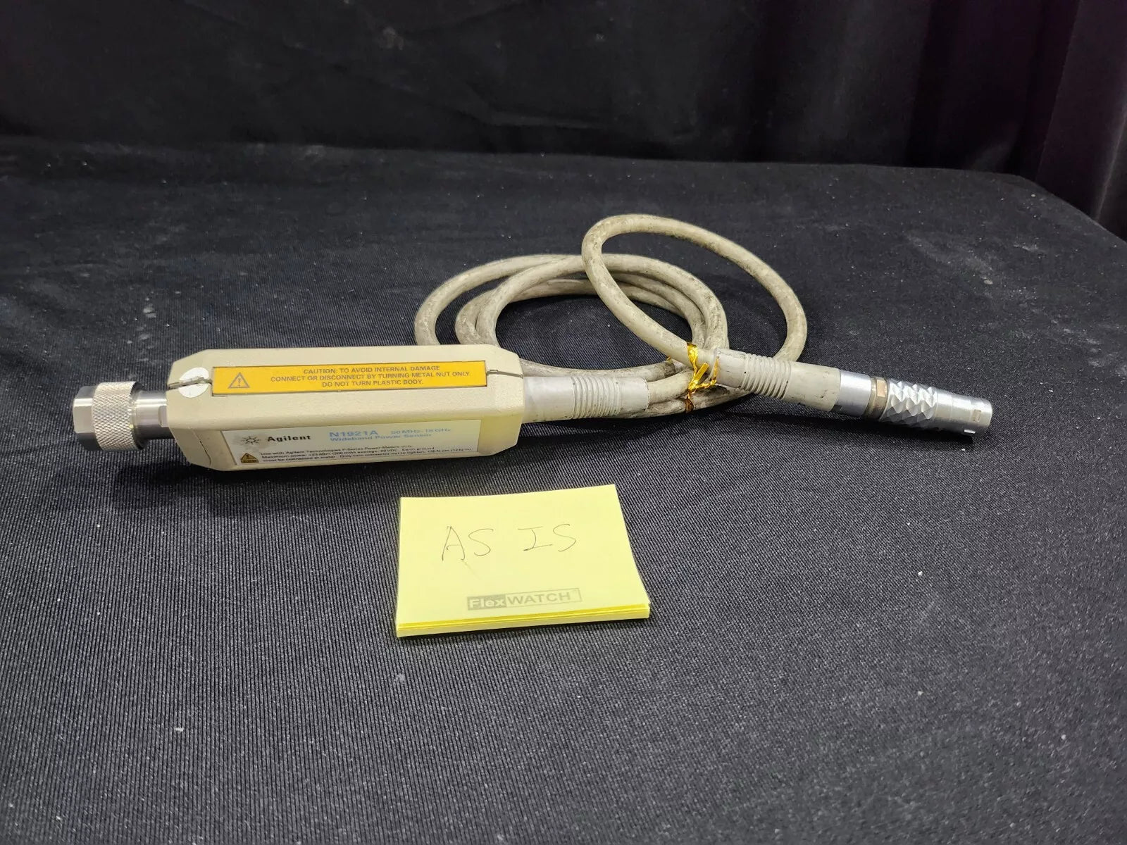 Agilent N1921A P-Series Wideband Power Sensor 50 MHz to 18 GHz - AS-IS (0432)