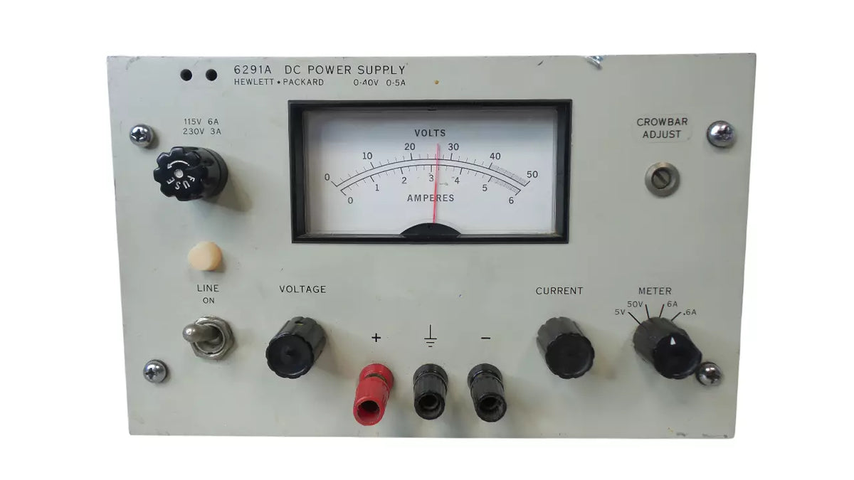 HP Agilent 6291A DC Power Supply, 0-40V, 0-5A