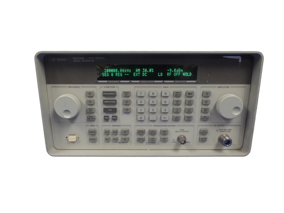 Agilent 8648B 9 kHz -2000 MHz  Signal Generator - Free Shipping