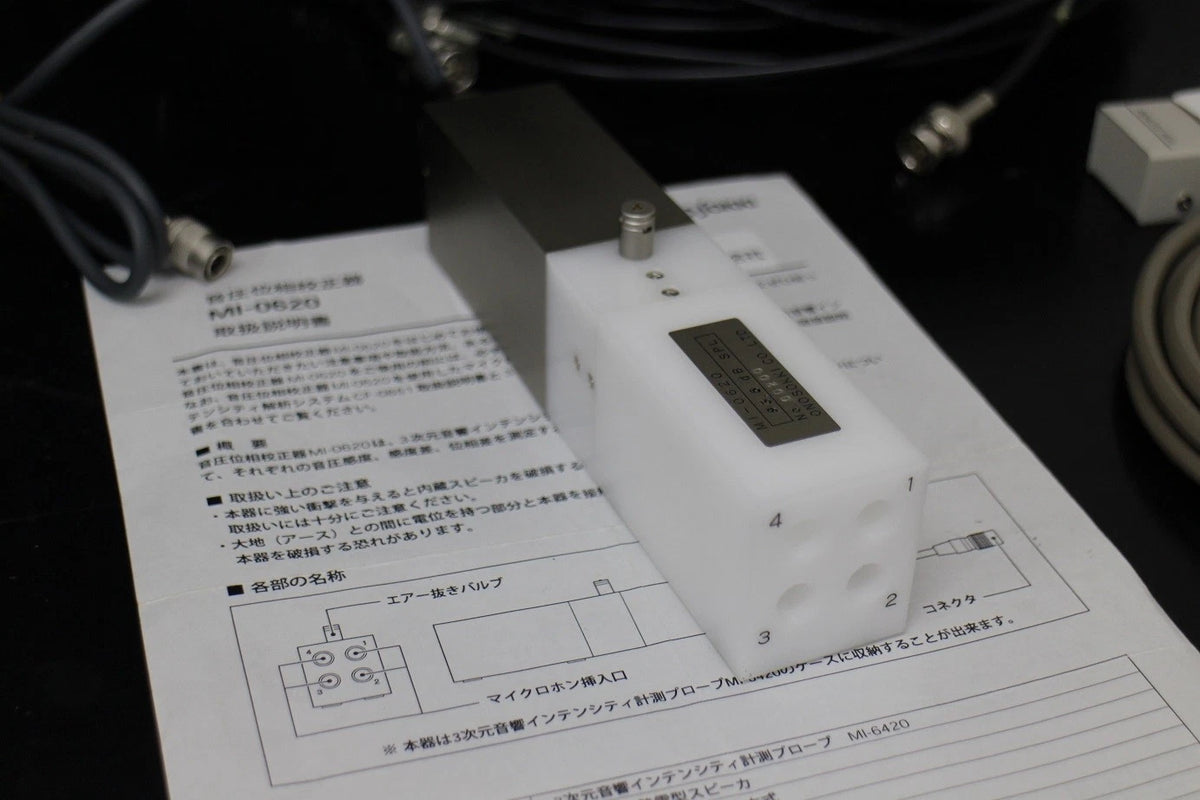 ONO MI6420 Sound intensity 3D measurement system