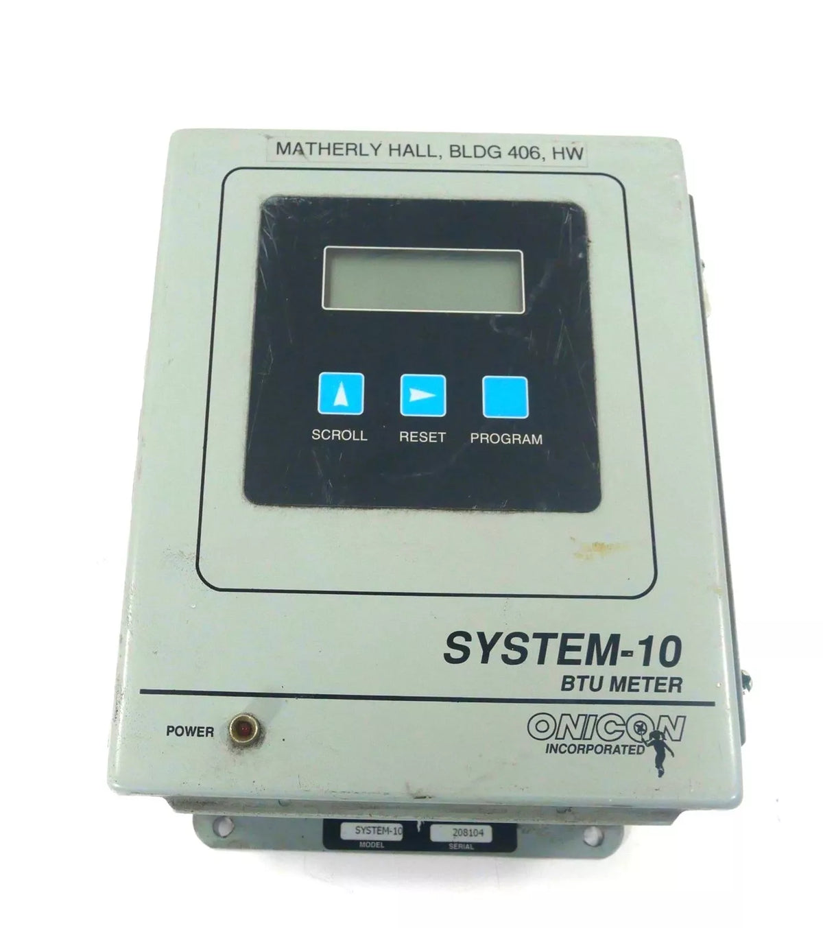 BTU Meter - Onicon System 10 Energy Monitoring Solution