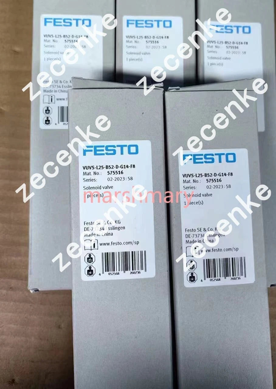 FESTO VUVS-L25-B52-D-G14-F8 575516 Solenoid Valve