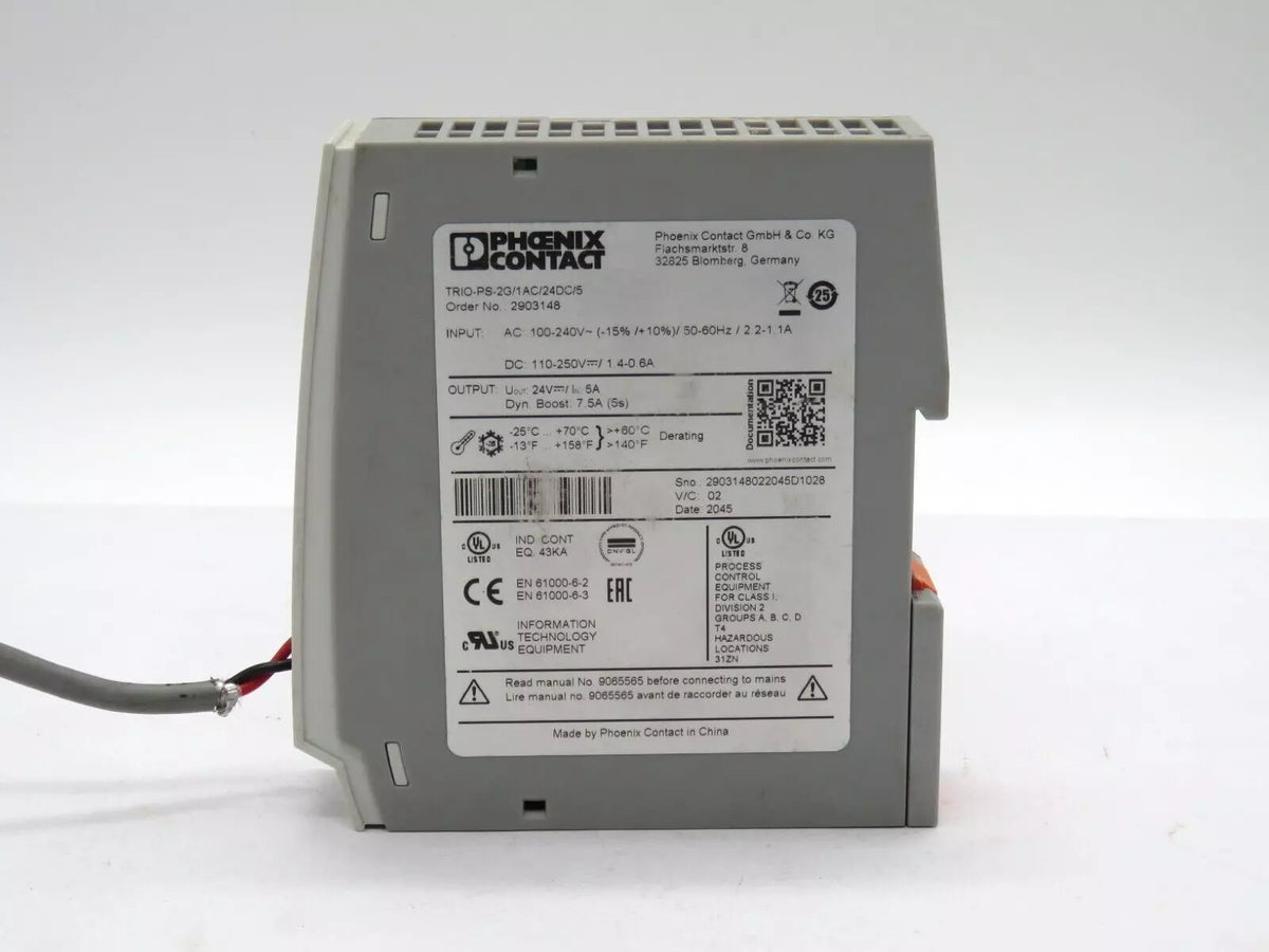 Phoenix Contact TRIO-PS-2G/1AC/24DC/5 Power Supply Unit