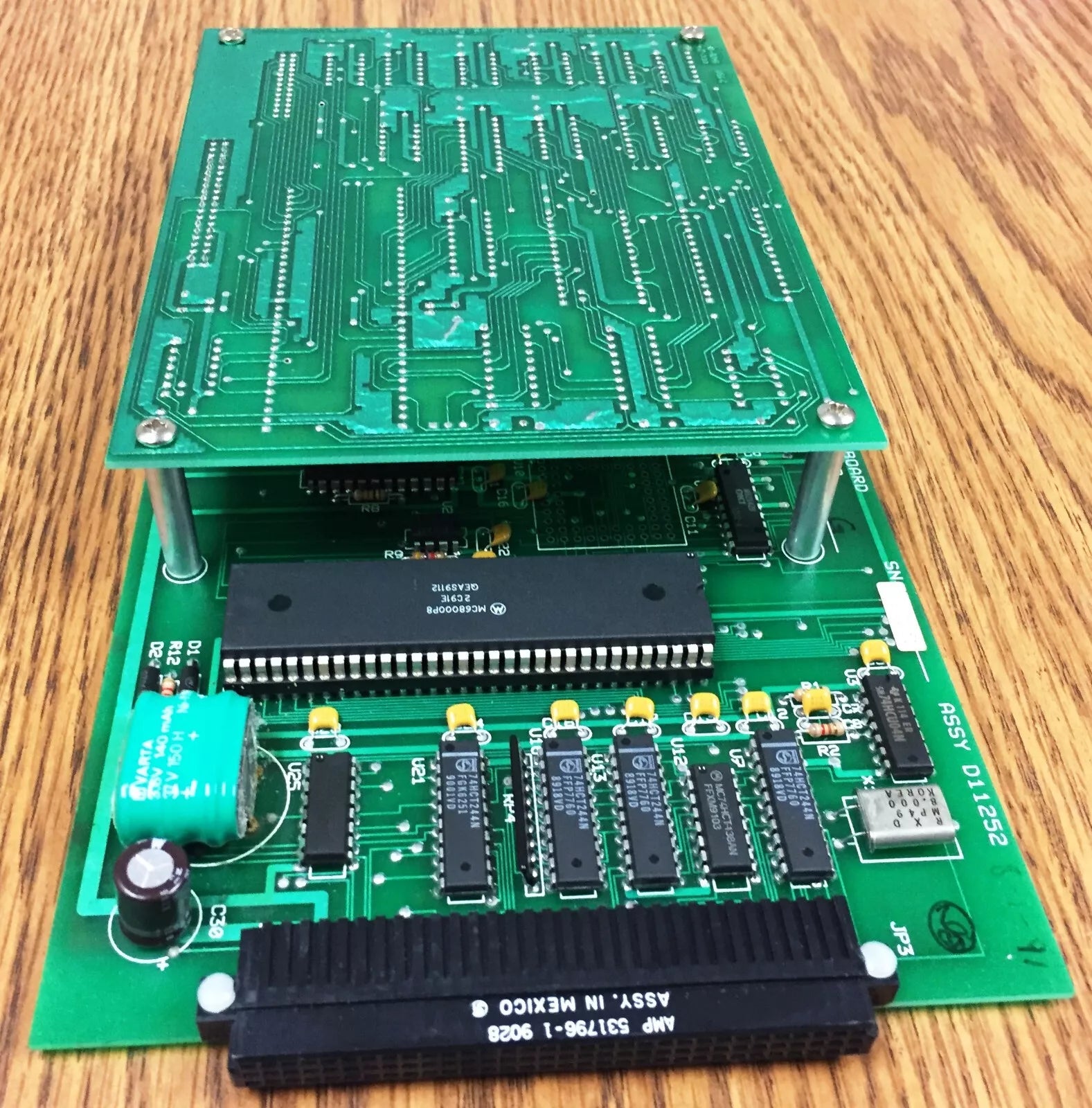 Metronics D11254 Rev-C Pro Board with Metronics QC3000 Graphics Card