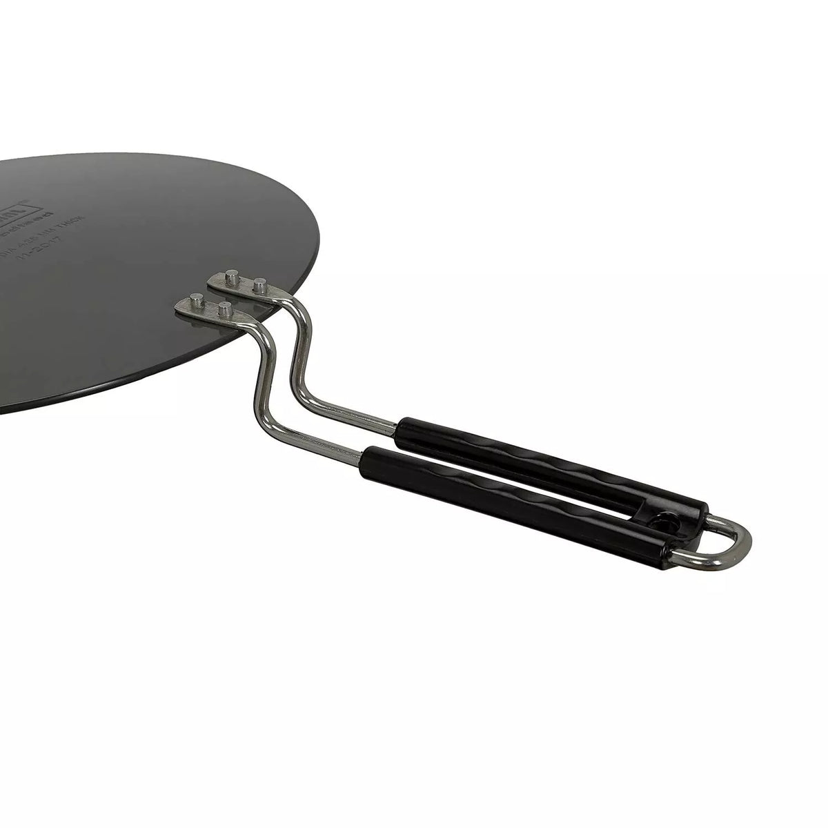 Pearl Hard Anodised Dosa Tawa with Thick Non-Stick Surface by Vinod - Black