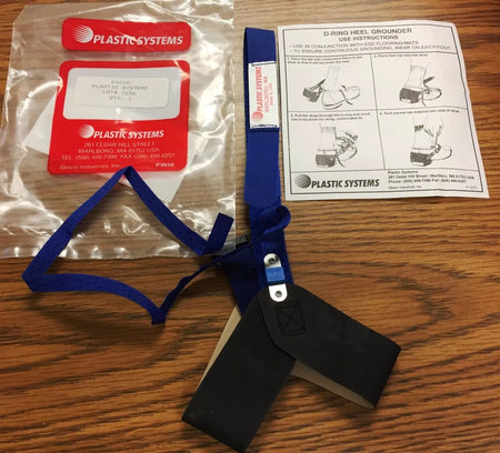 Plastic Systems 24010 D-ring Heel Grounder with 1 Megohm Resistor