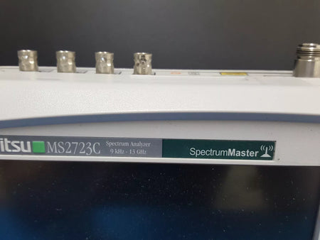 Anritsu MS2723C 13GHz Spectrum Analyzer without Options 9, 19, 31, 42, 43, 62, 63