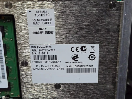 NI PXIe-8106 Embedded Controller (D219)