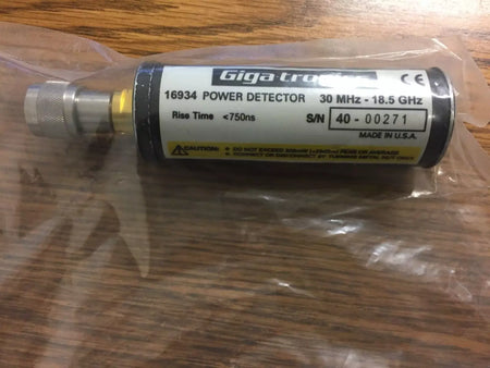 Giga-Tronics 16934 Power Sensor, 30MHz - 18GHz, Rise Time 750ns