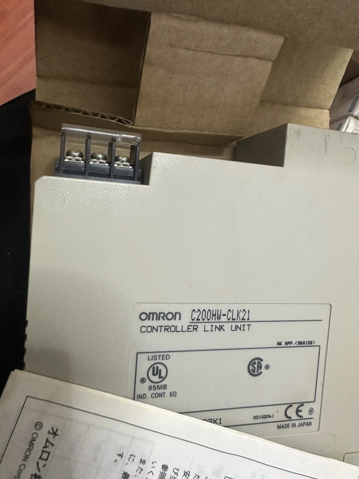 Omron C200HW-CLK21 PLC Counter Module