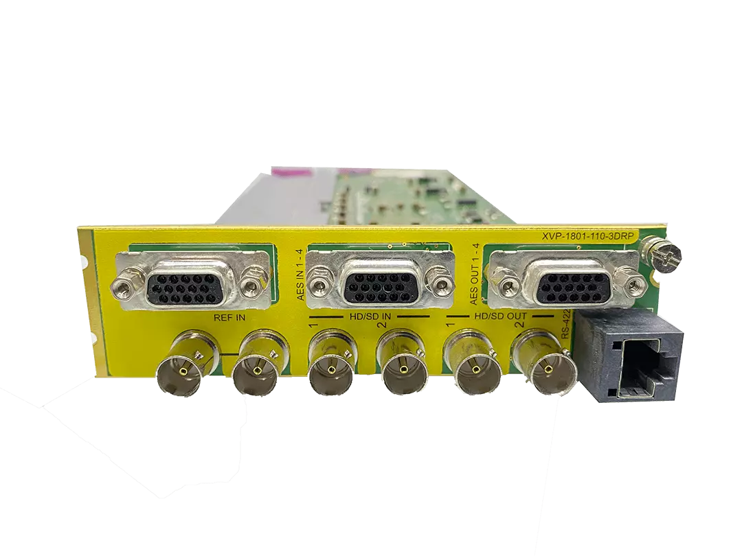 Miranda XVP-1801-FS HD/SD Frame Sync and ARC with XVP-1801-110-3DRP Rear Panel